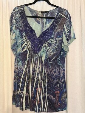 Apt. 9 Shades of Blue Shirt